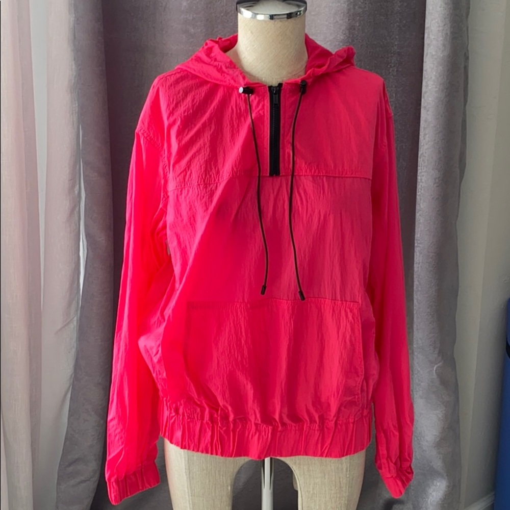 Michael Kors Neon Pink Windbreaker